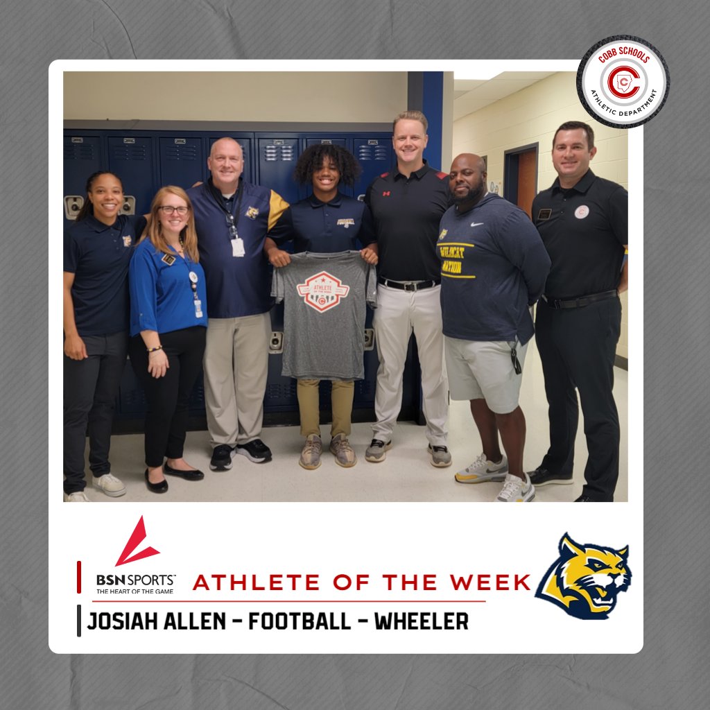 Cobb County Schools on Twitter "RT CCSD_AD Congrats to this week's