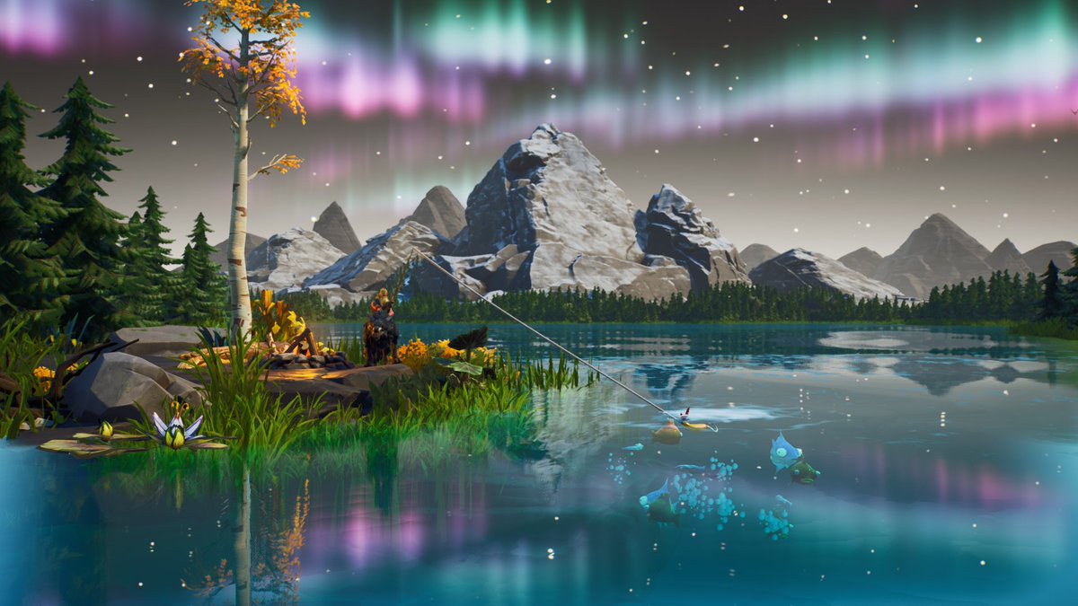 Darkous4's tweet photo. #FNFaunaFlora #contest 
FJORD / WOLF / FISH / NIGHT https://t.co/48BawzB9P4
