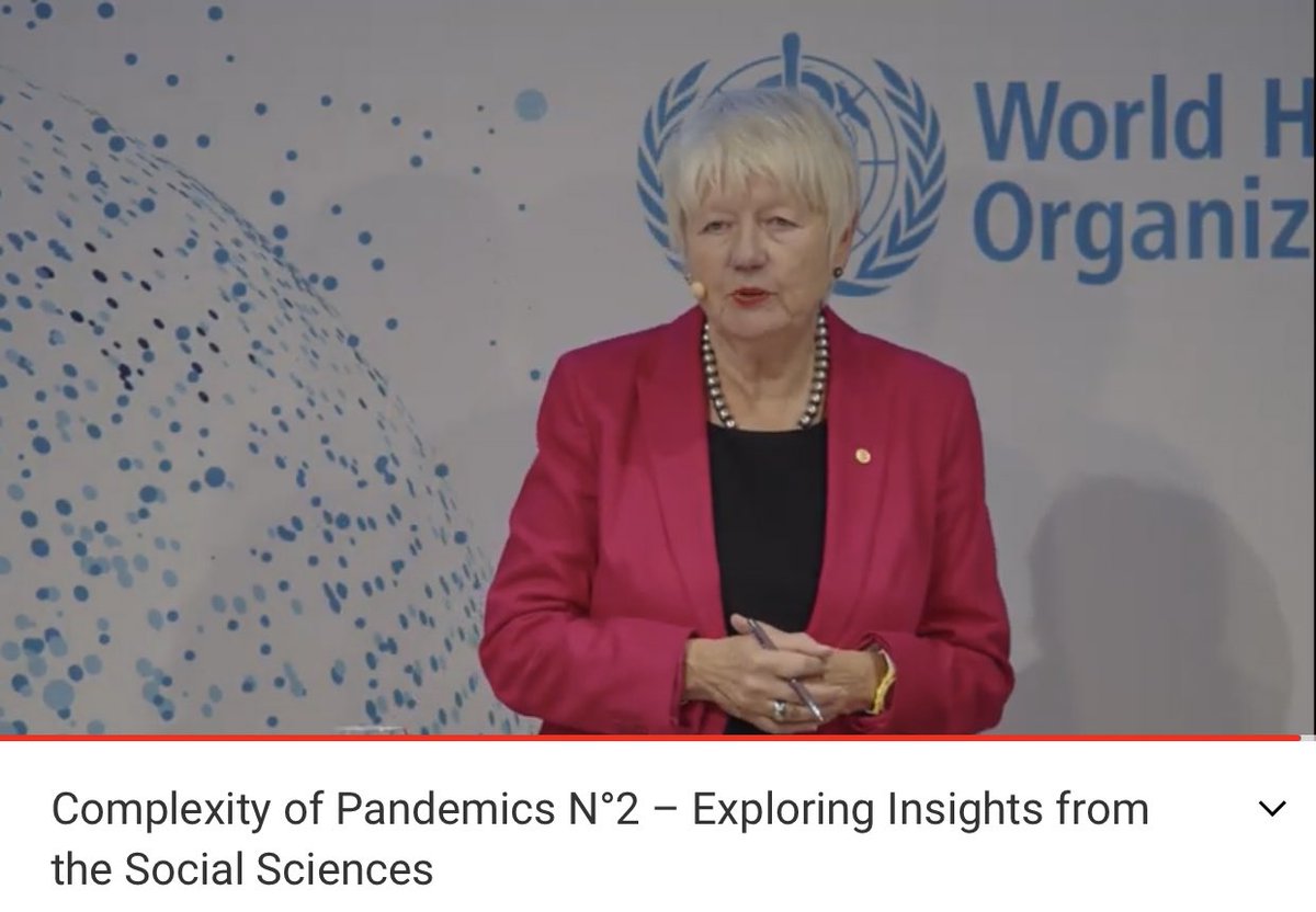 Join the #WHOHubSpeakerSeries now streaming live on YouTube, as we explore insights from social science for pandemic &amp; epidemic intelligence 

#WHOPandemicHub

youtu.be/ceffeGje8FI