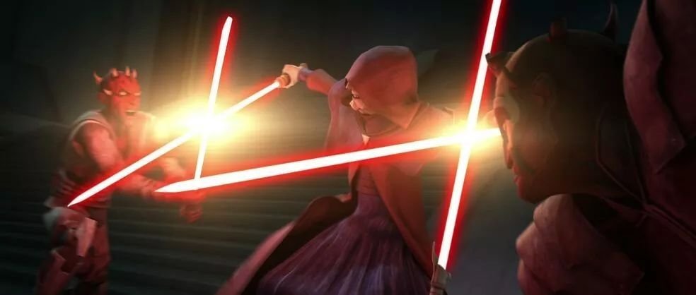 chloewritescifi's tweet photo. i honestly do not see enough people talking about how amazing this duel is. https://t.co/9GEHKwkLny
