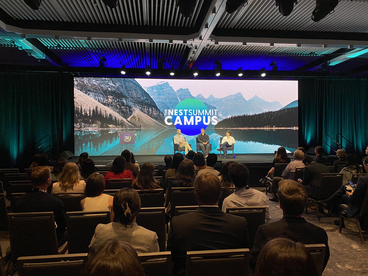‘Our mission is to live in and embrace the tension’ - <a href="/patagonia/">Patagonia</a>'s Matt Dwyer speaking on the complexity of being in business and being a business on a mission at @NestSummit #ClimateWeekNYC