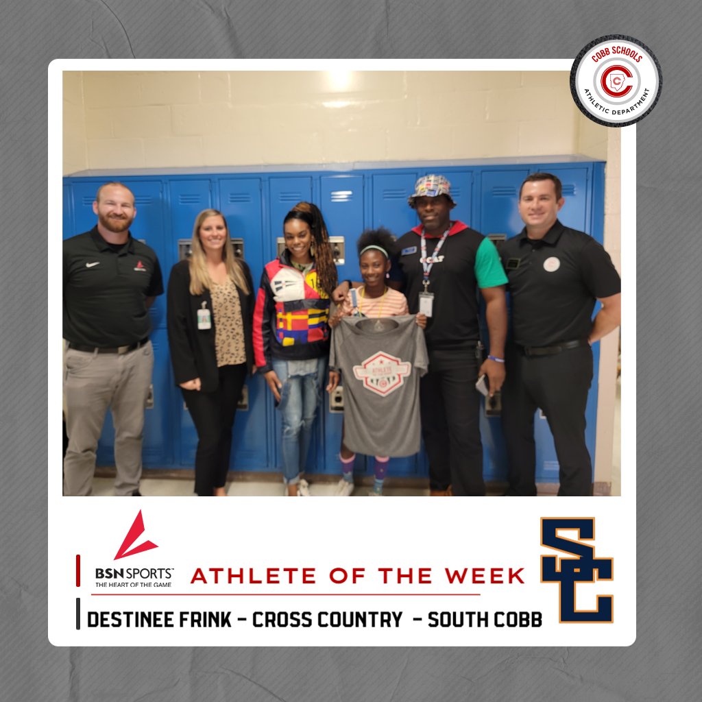 Athletics Cobb County Schools on Twitter "Congrats to this week's