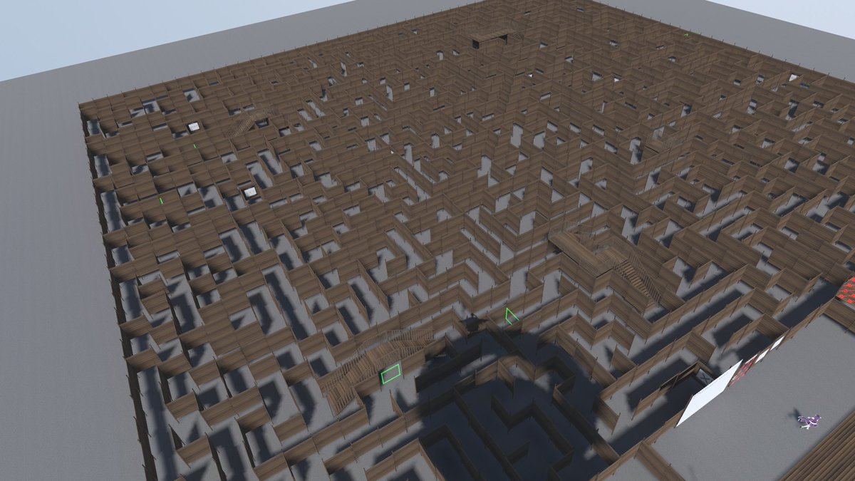 mimosa_0000's tweet photo. 今日のVR③
Nostalgic giant maze / 懐かしの巨大迷路にリベンジして……2連敗
今回はゴールには一度ついたしチェックポイントも4までは見つけたから次でクリアできるかな…？ https://t.co/nhSLJhqC2y