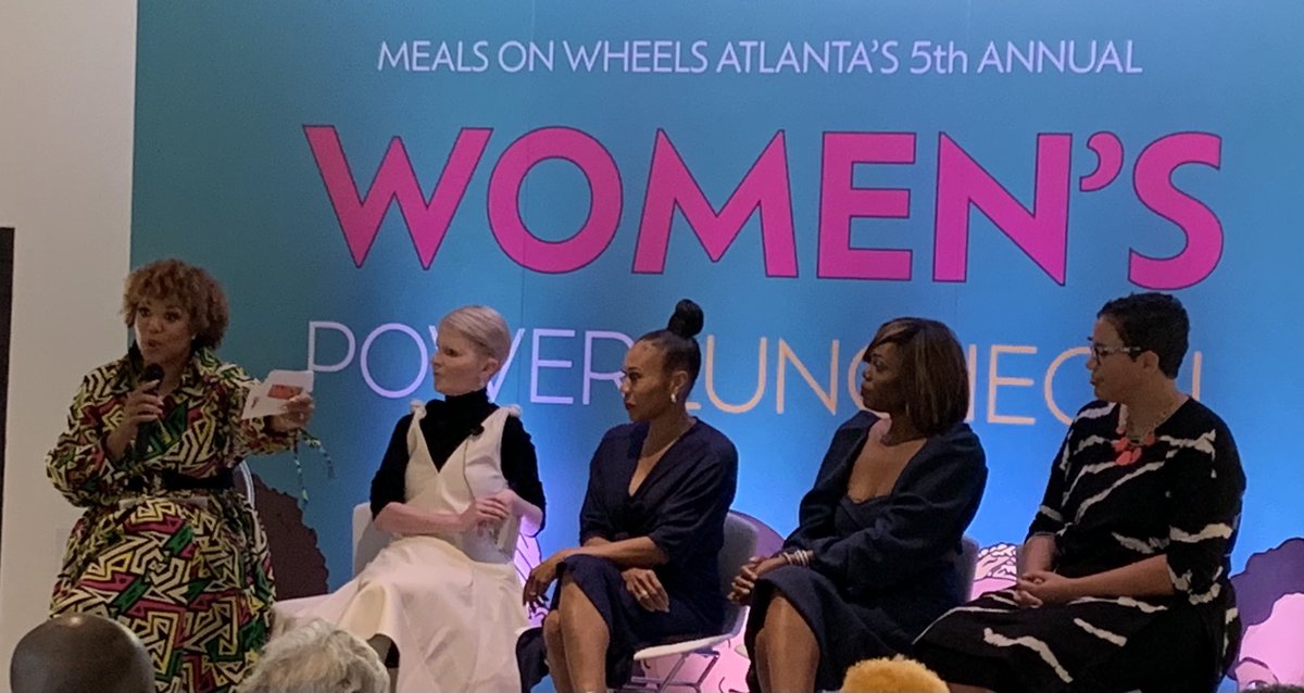 Thank you ⁦<a href="/MOWAtlanta/">MealsOnWheelsAtlanta</a>⁩ for hosting this program featuring amazing #women entrepreneurs like the brilliant ⁦@KenzieBiggins⁩