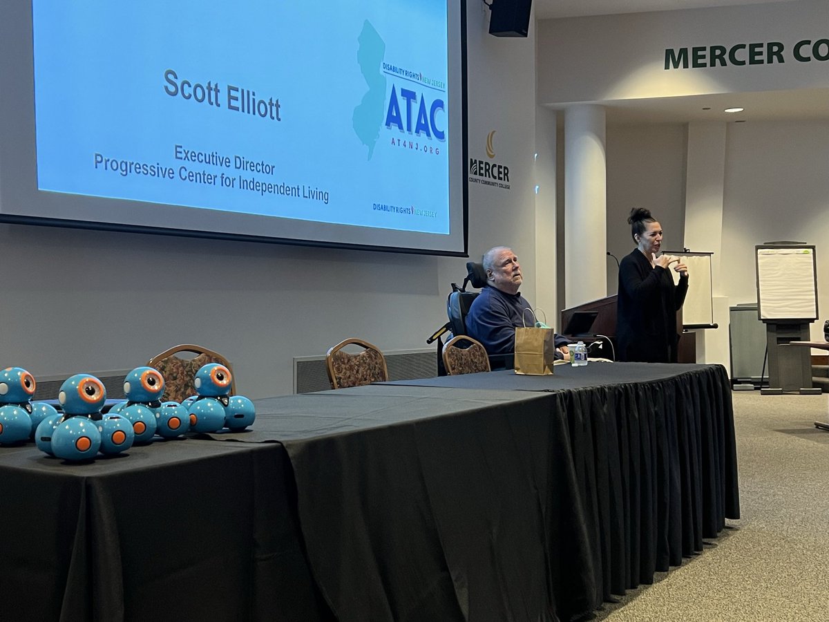 Independence is the goal!!! Thank you Scott Elliot. #AT4ALL #AT4NJ