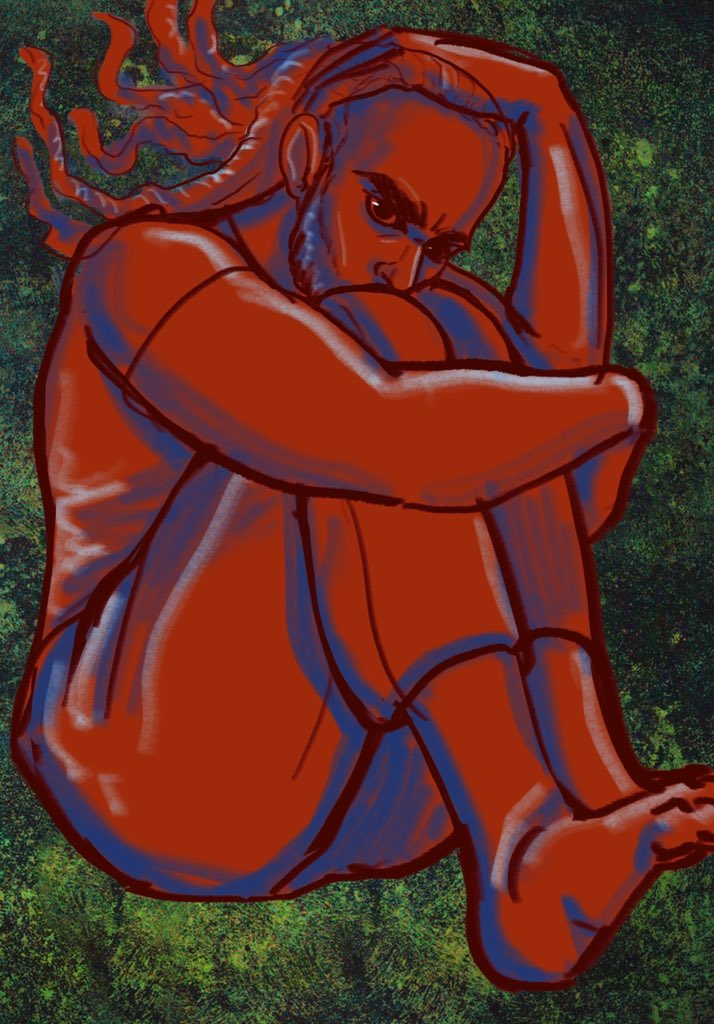 audsloth's tweet image. “How would he know that the galaxies reunited? His body starts to to feel an unusual realignment.” Some art I made for @HalfManINT project. 
Check out their page and stay tuned 🤙#music #love #hiphop #rap #art #musician #artist #singer #digitalart #space #artistsontwitter