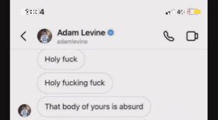 IrishHandcuff's tweet image. Adam Levine, a level II certified sommelier, after a sip of Malbec