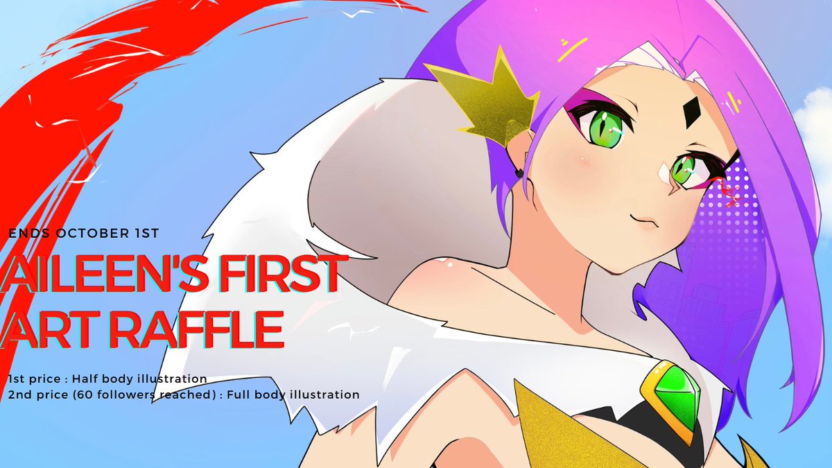 AI_L_E_E_N's tweet photo. ✨ART RAFFLE ✨
Thanks for 2k likes on the last illustration !💜

Enter:
🪷 Follow me (new followers welcome)
🪷 RT + LIKE to participate 
🪷 Ends 01/10

The winner will be announced on October 2nd
GOOD LUCK ! 💜😊

#artraffle #Giveaway #VTuberEN #Vtuber https://t.co/msCpQy5DCI