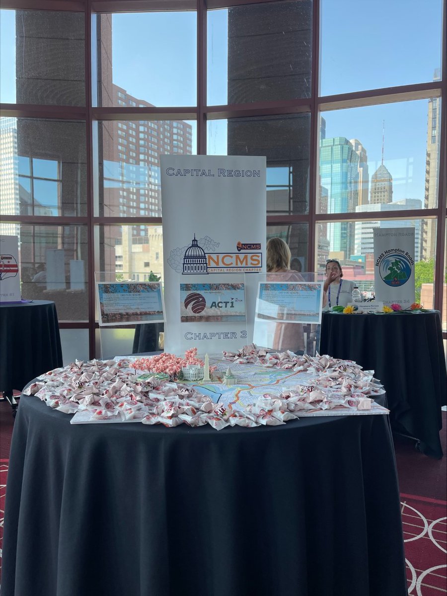 With 60+ tables and over 1,200 attendees, ACT1 took home the Award for Best Decorated Chapter Table at the annual Newcomers Table Competition for the NCMS Seminar.
 
We are proud to have put a mark in the security world for ACT1! #security #NCMS