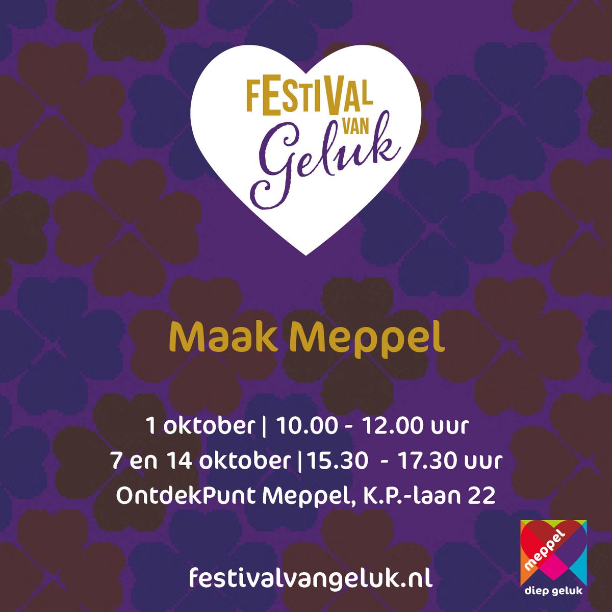 💜 In het OntdekPunt Meppel staat het karakteristieke van Meppel centraal! Hier kun jij één van de kenmerkende gebouwen van Meppel maken van karton of hout. Met behulp van de 3D printer en de lasersnijder ga jij je eigen creatie maken. 

#karakteristiek #festivalvangeluk