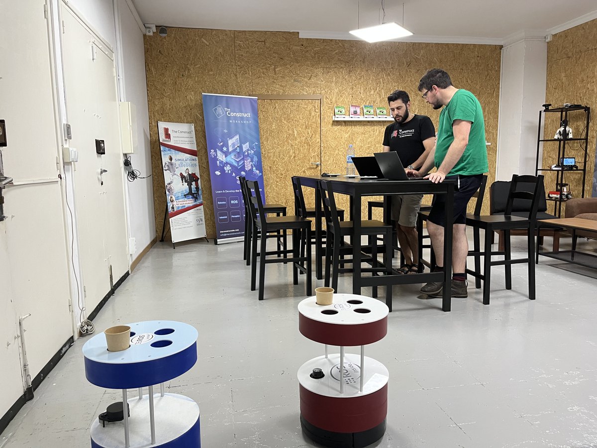 _TheConstruct_'s tweet photo. Equip your team with #ROS2 and #OpenRMF!
In this 3-day, online, hands-on training, learn ROS2 and how to use it for multi-robot systems.
Learn more! 👉🏼https://t.co/GicQ5BYf1X
#goROS #LearnROS https://t.co/swag3nMGPZ