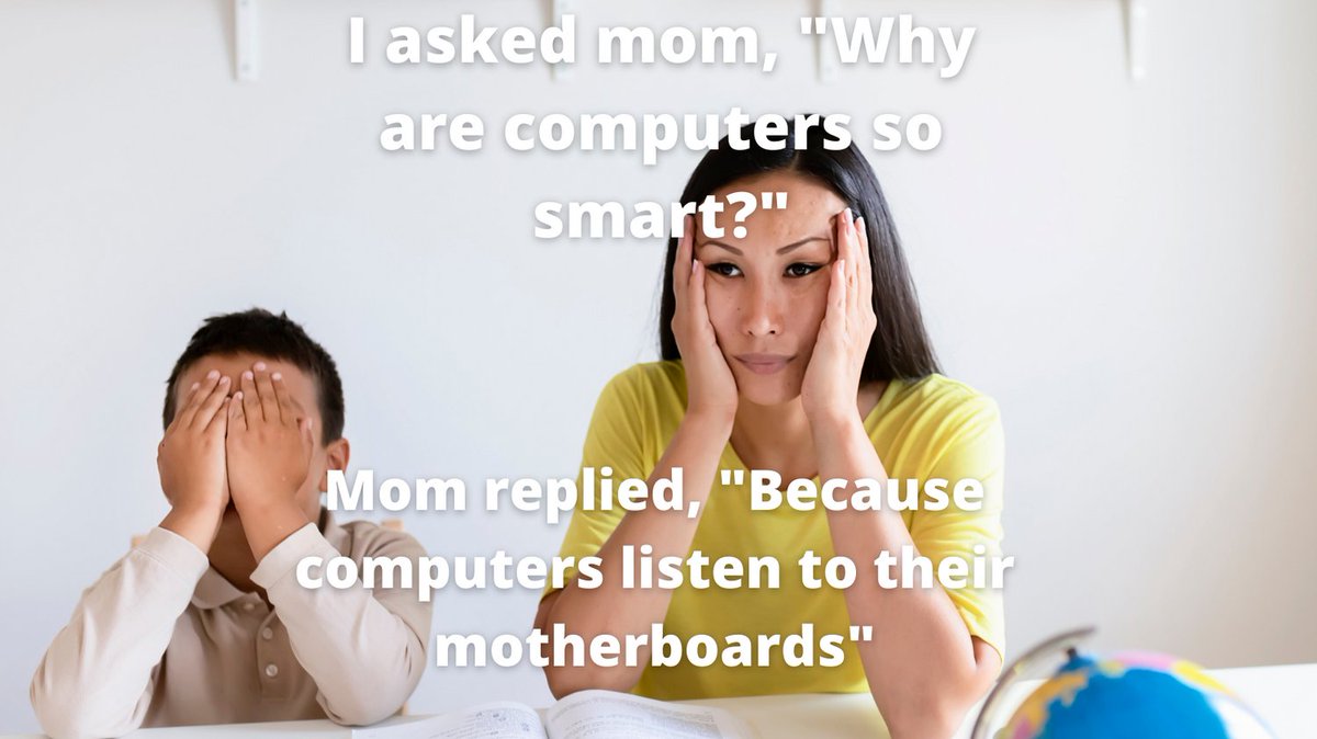 pragtus's tweet image. Motherboards are always right!  👩‍💻

•

•

📧Contact us: hello@pragtus.com

#Pragtus #ITSolutions #TechnologyConsultingServices #BizTech