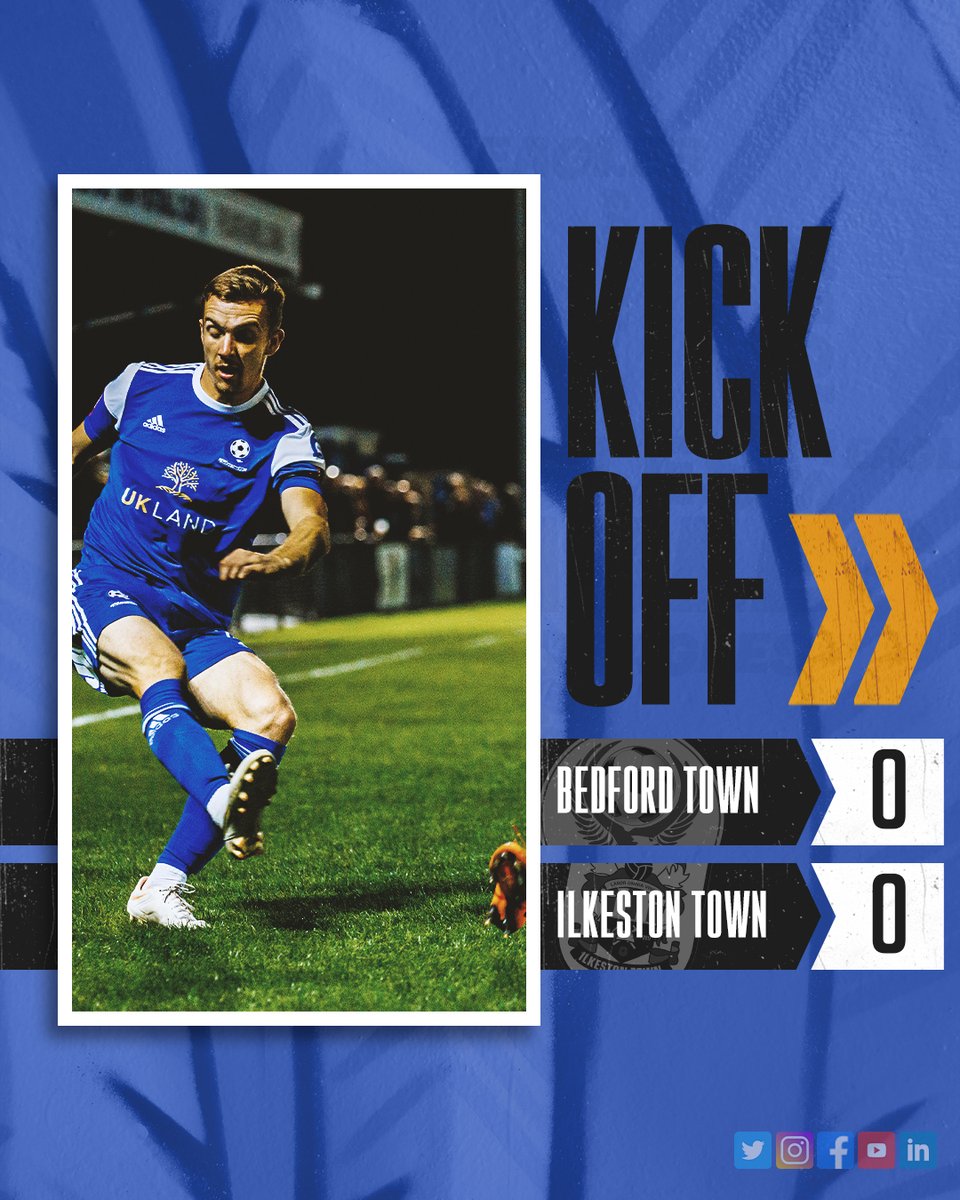 BedfordTown's tweet photo. ⏱️ | 𝗞𝗜𝗖𝗞 𝗢𝗙𝗙

The teams are out and the match is underway!

#BTVIT // #COYE https://t.co/b53MOBN75W