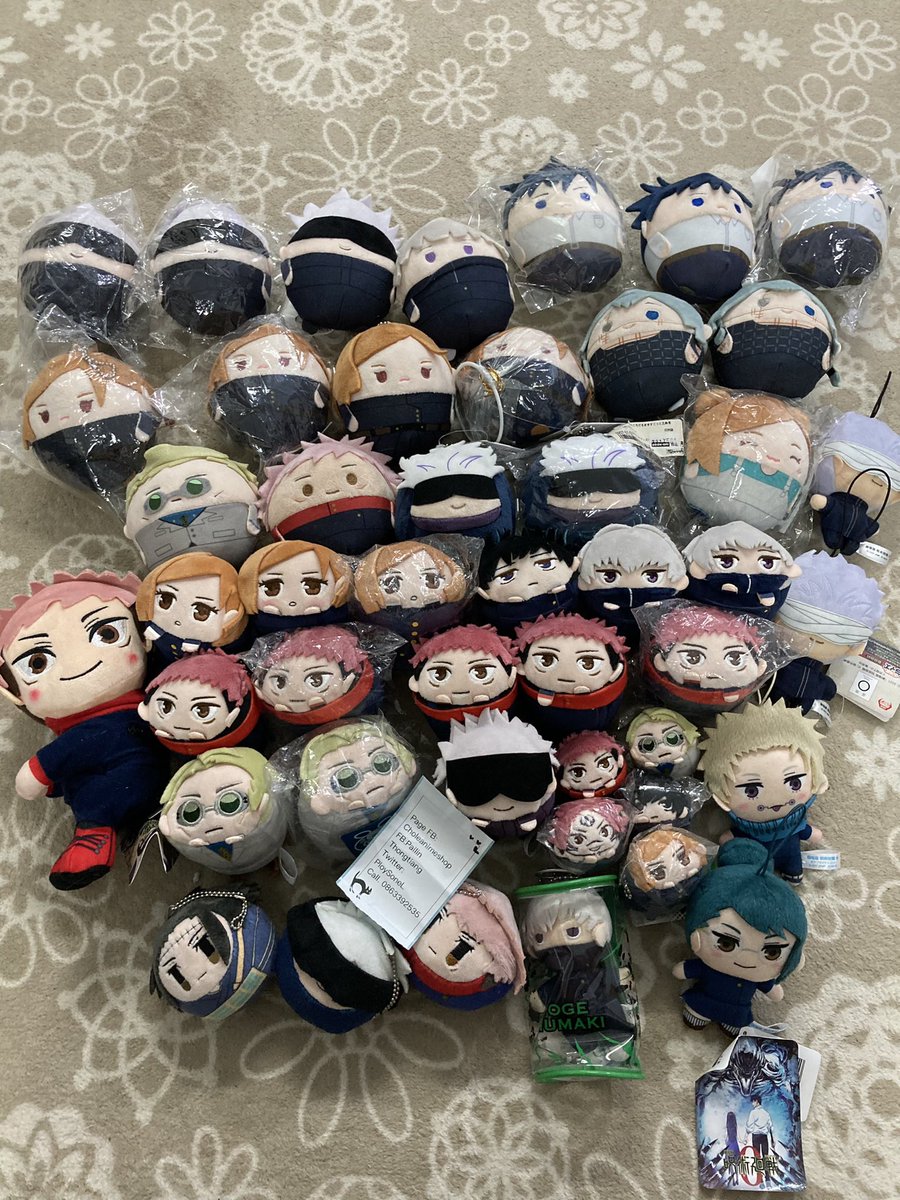 PloysoneL's tweet photo. เธรดรวมงานจจสค่า 🔥
พร้อมส่งทุกชิ้นนเบย
มีเยอะมากเดี๋ยวมาลงใต้เมนชั่นนะคะะะ
ฝากรีทวิตหน่อยน้า ถ้าถึง 50 รี สุ่มแจกตัวหนีบเมงุมิกับท่านอนอย่างละ 1 ตัว ❤️❤️
ค่าส่งเริ่มต้น 30 บาท 
ขอคนพร้อมโอนน้าา
#ตลาดนัดจจส #ตลาดนัดjjk #ตลาดนัดjujutsukaisen #ตลาดนัดอนิเมะรวมด้อม #ตลาดนัดอนิเมะ https://t.co/EUxI12jsr4