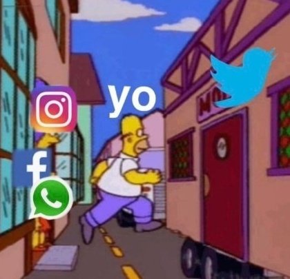 wadorecords's tweet photo. VAMOS DE NUEVO JAHAJAJS #instagramdown #whatsappdown #facebookdown https://t.co/0txiEtop1o