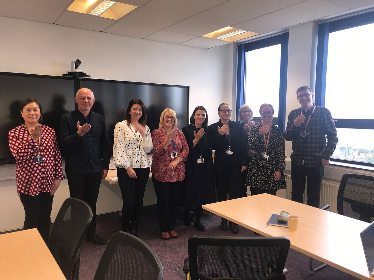 educationabdn's tweet photo. Thank you to Heather Greggs and Susan Mair from the Aberdeen School for the Deaf who ran an enlightening and informative workshop today for the staff at the School of Education. https://t.co/ATL4HT4Zqh #Educationabdn #lWDP #IDSL https://t.co/9R89Jqjdqv