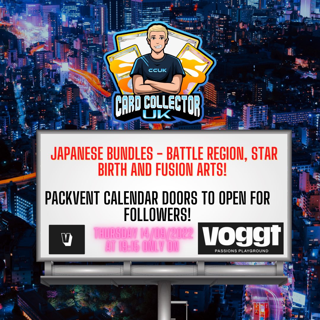 ThePokemonTrade's tweet photo. Amazing Stream due tonight! Slab giveaway! Bundles priced at £1 start all on @voggt_uk check out my stream here! —> https://t.co/x51ZyOuwfA https://t.co/MyYjMbxLVN