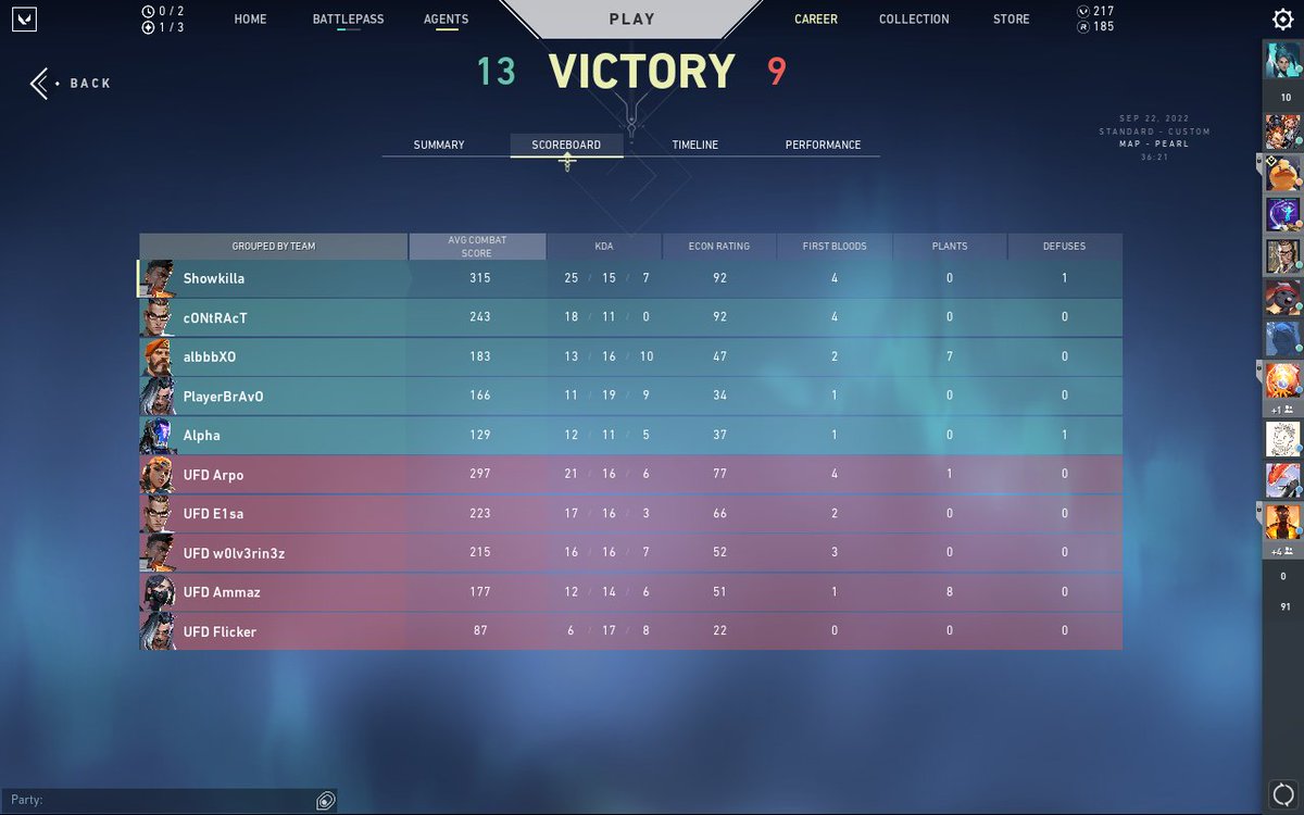 Won against Ufd in mmo tourney into the quarter finals now🤠