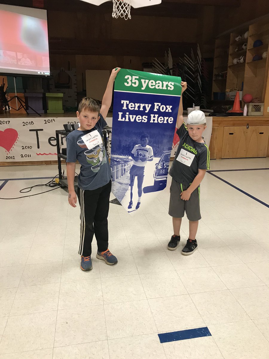 HebbPatriots's tweet photo. 35 years of Terry Fox fundraising and over $70,000 raised! Awesome, Hebbville! https://t.co/SRrho6vOkQ