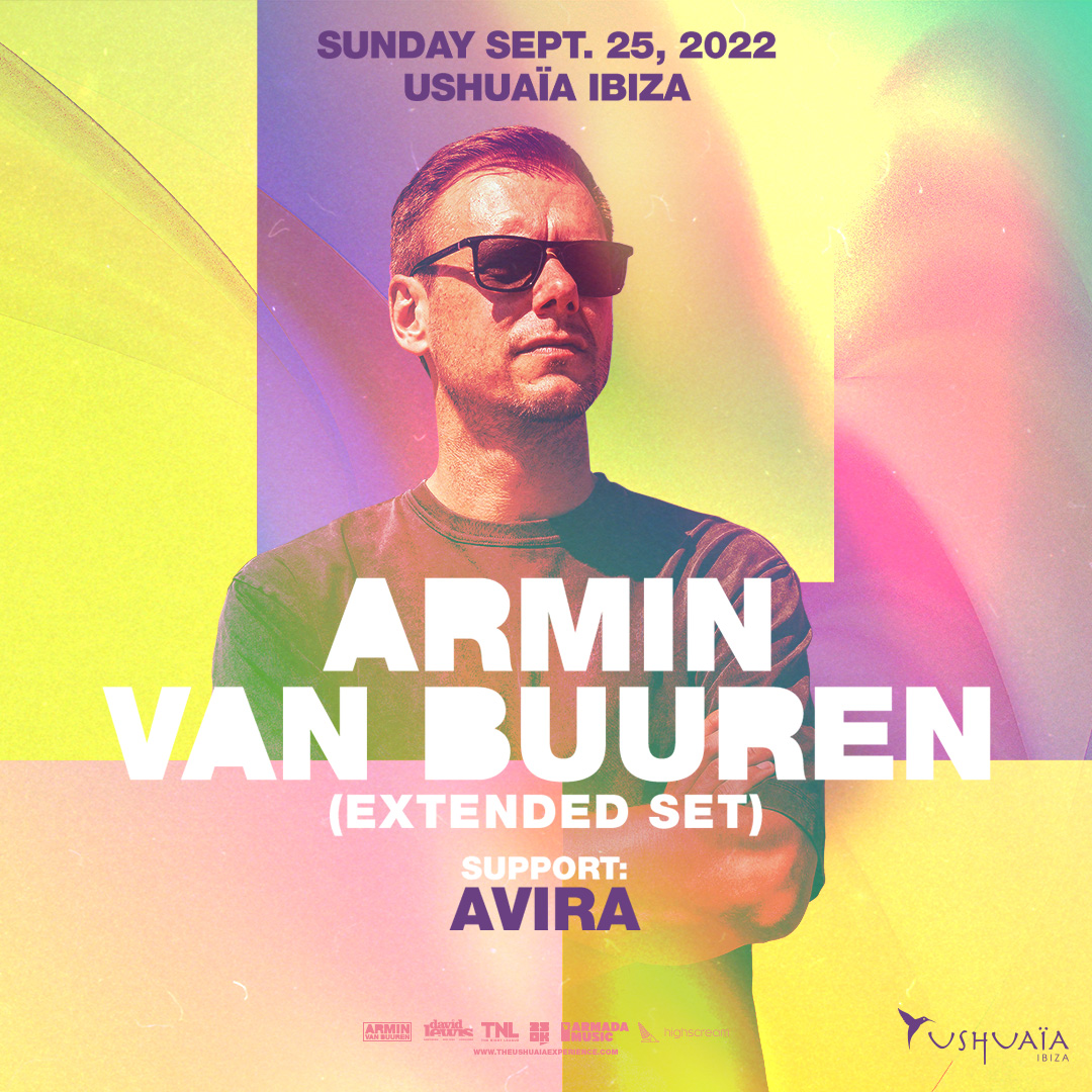 Legend Armin van Buuren returns this Sunday for his final show at Ushuaïa Ibiza with an incredible extended set 🤩 Who's in? Tickets and table bookings: l.ushuaiaibiza.com/pXvLBR @arminvanbuuren #ArminvanBuuren #UshuaiaIbiza #Ibiza2022 #Ibiza