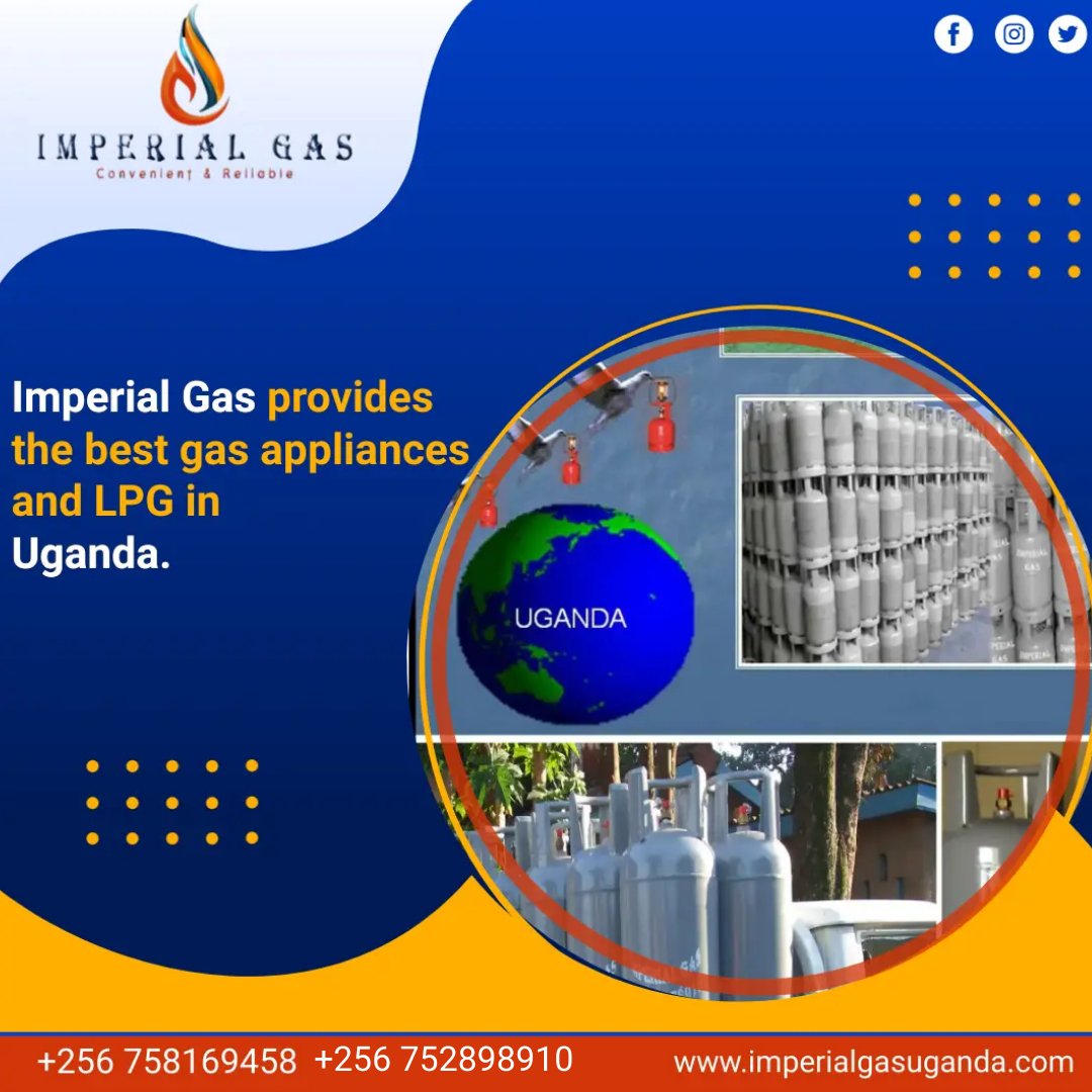 imperialgasug's tweet photo. Imperial Gas Supply deals in Bulk tanks, commercial LPG, gas accessories and gas stoves.
Contact Now: +256 752 898910
#LPG #lpgcylinder #commerciallpg #cylinder #industriallpg #restaurantgas #stoves #bulktank #commerciallpg #gasaccessories #cookinggas #imperialgas https://t.co/mUEBfhaoNm