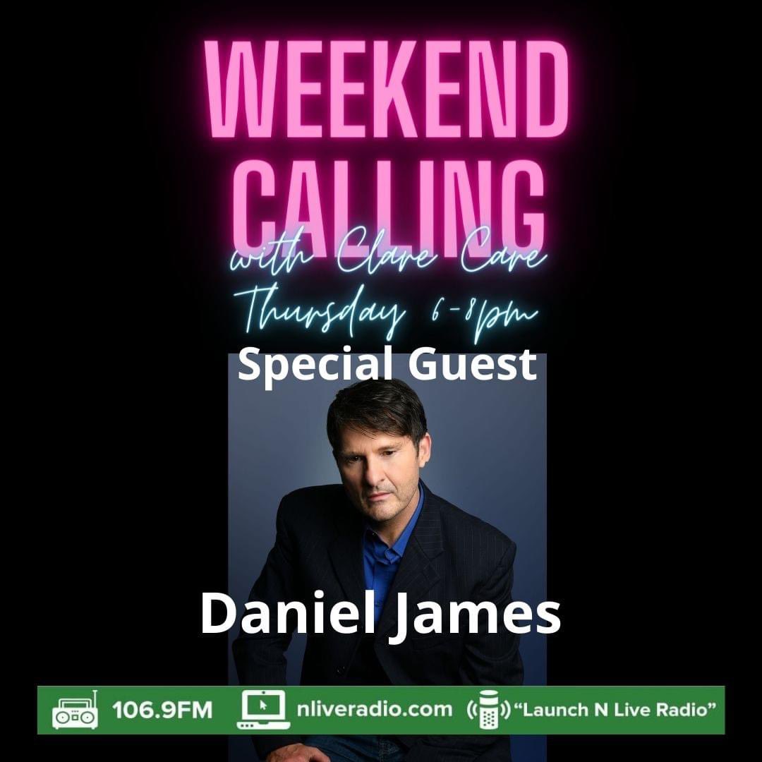 clarecaredj's tweet photo. On @NLiveRadio now with special guest @danieljames1925 #doyourememberme https://t.co/FLNMClv8i2