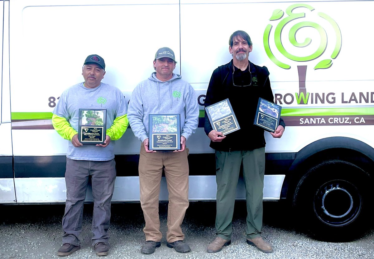 GreenGrowLS's tweet photo. Thanks CLCA for helping us to make our dreams come true. It's always been one of our goals to gain recognition in the landscaping industry for producing a quality product.
But we couldn't do it without the dedication of our employees who put so much of themselves into each job. https://t.co/8f8sPGlF1A