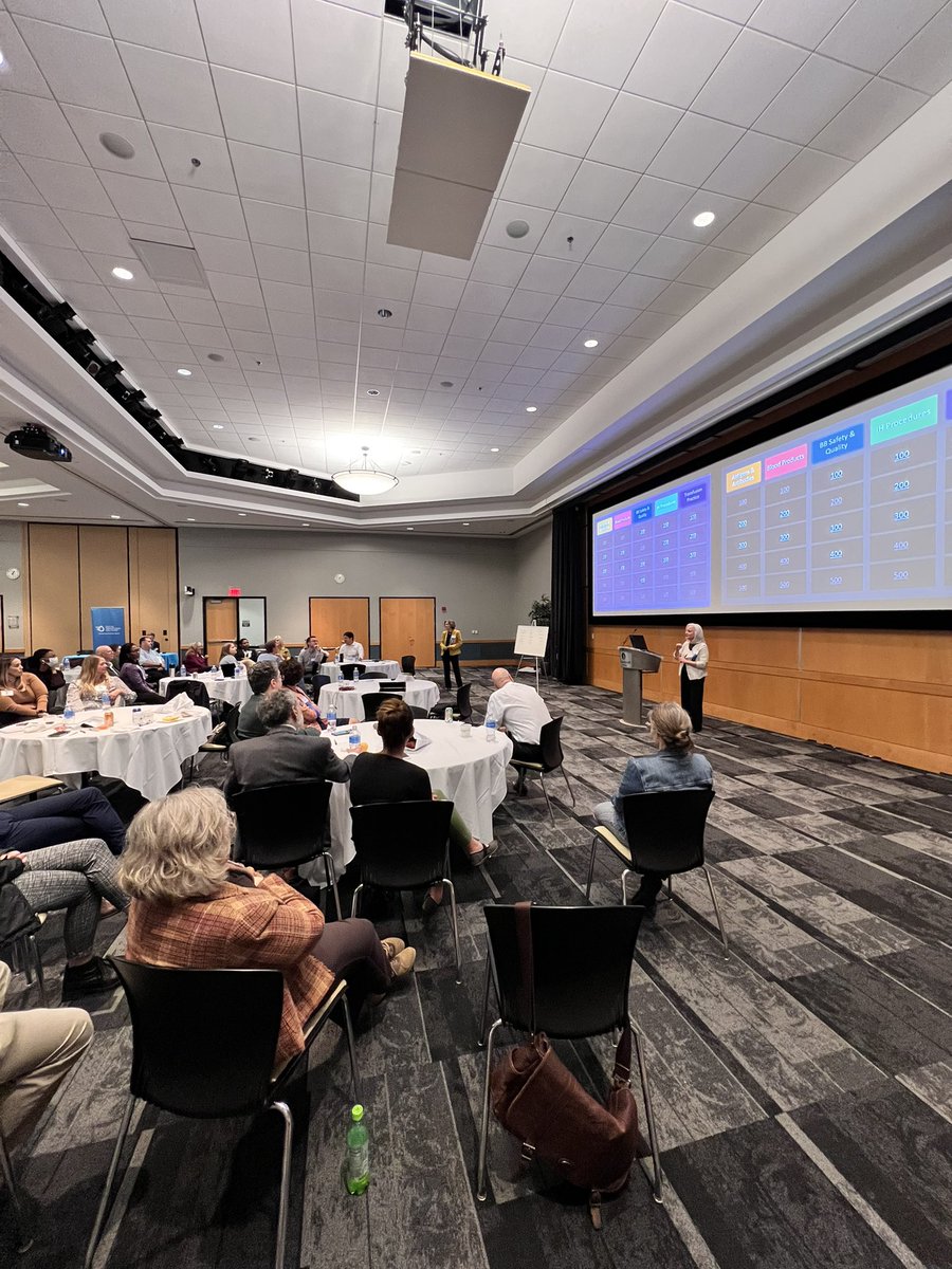 MichBloodBanks's tweet photo. Blood Bank Jeopardy! With Jan Hamilton and @SueTJohnson at #MABB22 #TranafuseLocal #Blooducation https://t.co/MS82UhTtsT