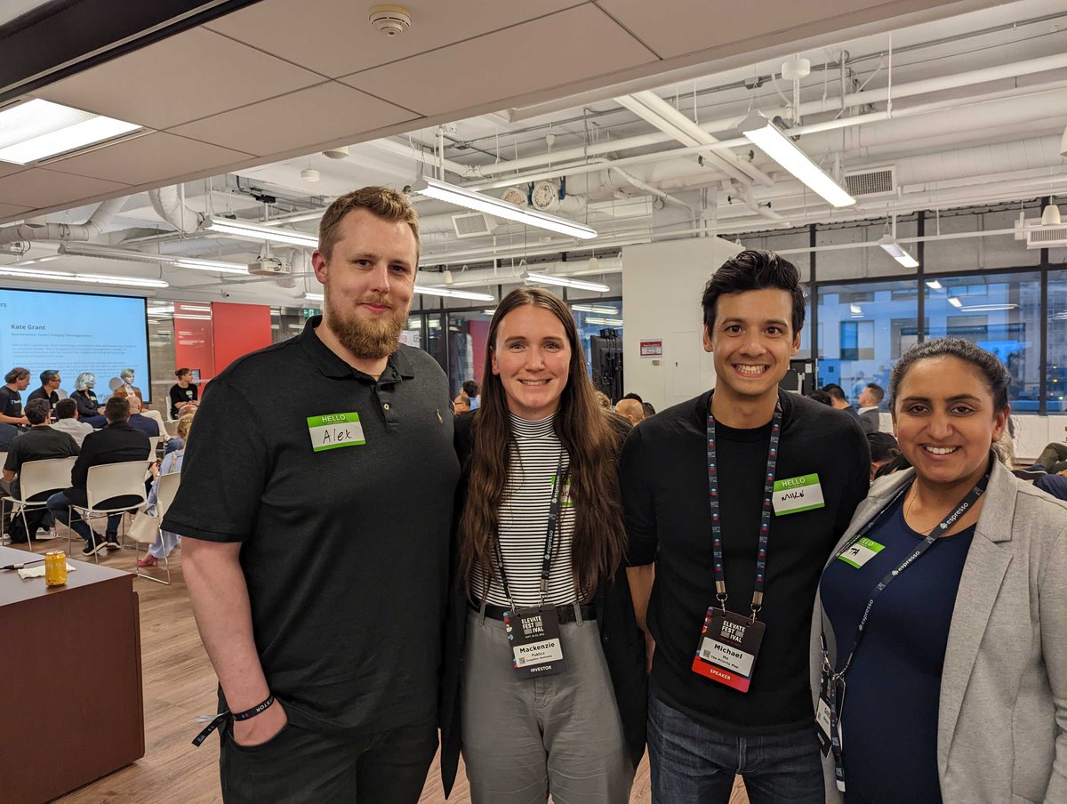 The Graphite Team is having a great time at <a href="/ElevateTechCA/">Elevate</a>  - it was super to reconnect with ecosystem partners and meet with founders building exciting companies! Be sure to say hi 👋