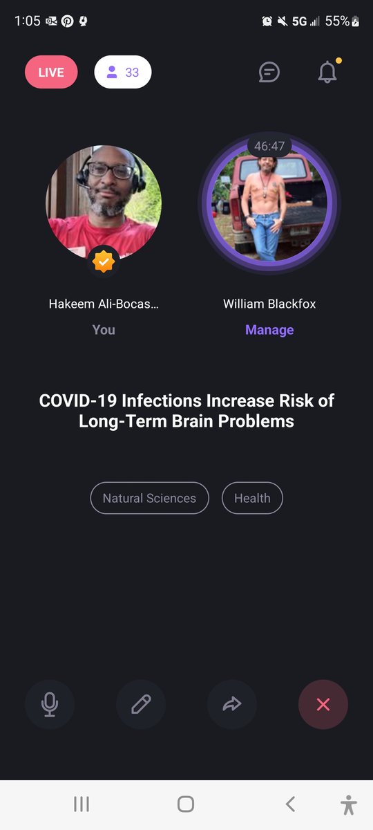 UniquilibriuM's tweet photo. COVID-19 Infections Increase Risk of Long-Term Brain Problems
https://t.co/jLU9OMwHVO
#social_audio #wisdom_app #Public_Speaking #uniquilibrium #literacy #reading #wisdomapp #motivation #COVID https://t.co/QNctQ1I9vP