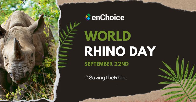 skell3rell's tweet photo. It’s #WorldRhinoDay2022! In support of #SavingTheRhinos, I’ve teamed up with @enchoice to spread awareness about the cause and different ways in which you can help! https://t.co/oUqlRcXGZK #RhinoConservation #EndPoaching https://t.co/IFukr0fADA