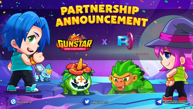 famoussaidwhat's tweet photo. ⚡️ @GunStar_io strategic partnership with @Rainmakergaming
⚡️ #RainmakerGames will also support in promoting #GunstarMetaverse & providing great opportunities for players to experience exciting gameplay and earn attractive rewards.
🔽INFO
https://t.co/HVZEpv3yR1 https://t.co/usHb3nmB2O