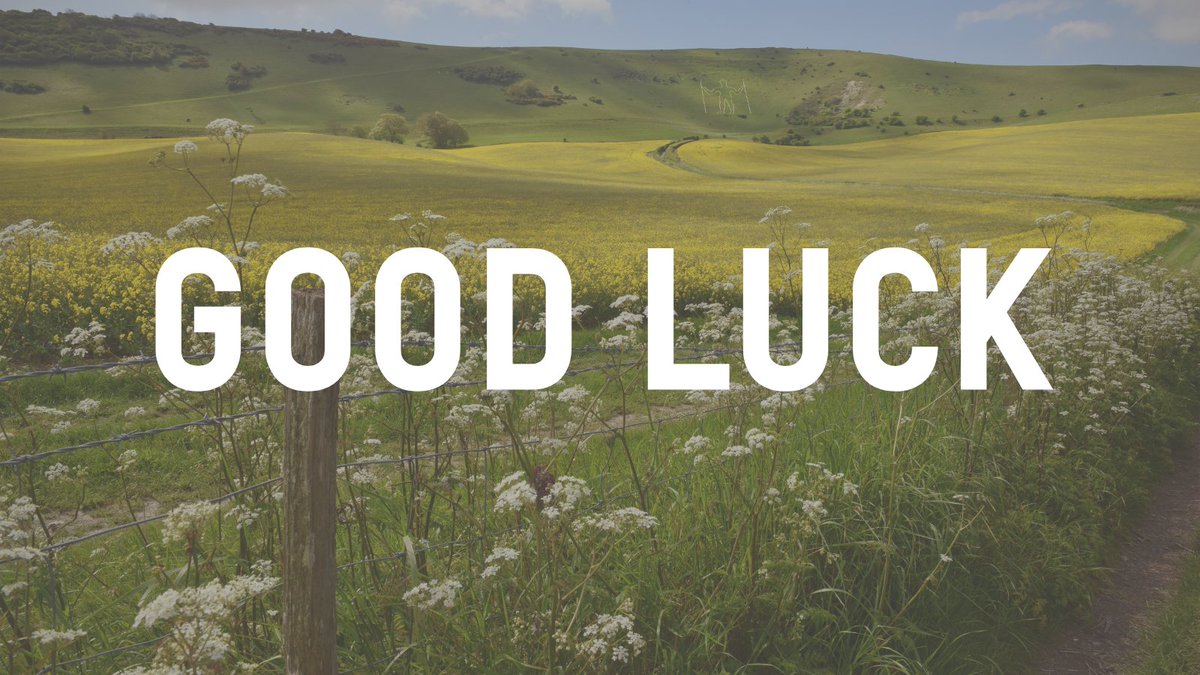 Good luck to all our amazing teams who will be taking on Trailwalker this weekend 💪 

We can’t wait to welcome all of you to the South Downs for an unforgettable weekend 🎉

#TrailwalkerStrong #Trailwalker2022