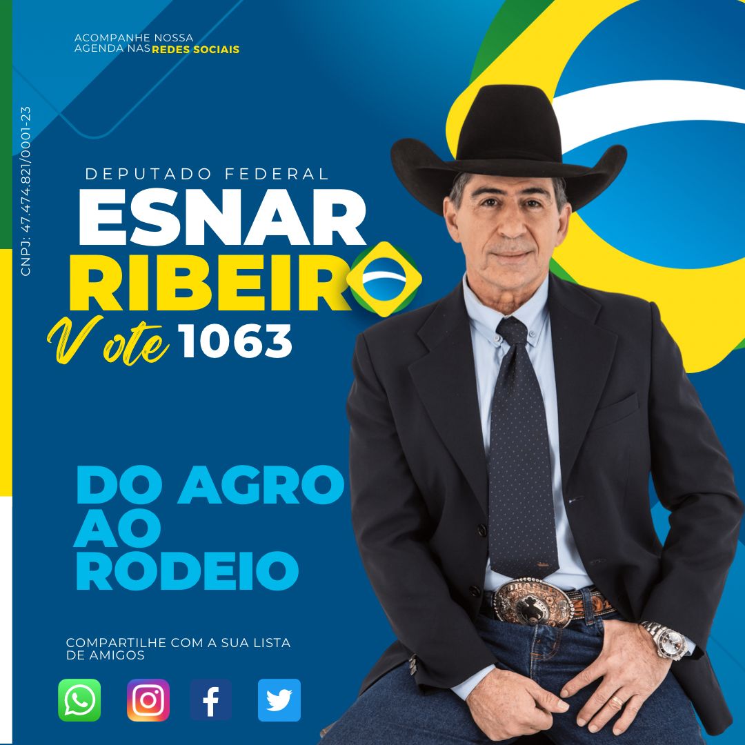 EsnarRibeiro's tweet photo. Estou na luta, para ajudar do AGRO AO RODEIO-
Esnar Ribeiro 1063 https://t.co/Ck7r7Uioka