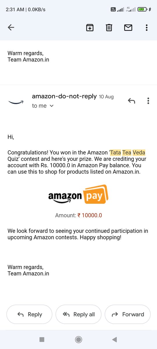 KajalKumarBane1's tweet photo. #WonOnAmazon https://t.co/EWgh9L1RXn