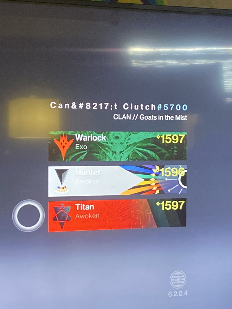 Alden2801's tweet photo. @BungieHelp Hey guys just tryin to find a way to get help trying to get my name fixed I put my name in correctly on the name changer and this is what I was given in game but on the app it is correct “can’t clutch” I’d really love some help on where to go to at least try and solve this ❤️❤️ https://t.co/vLGgpkgubI