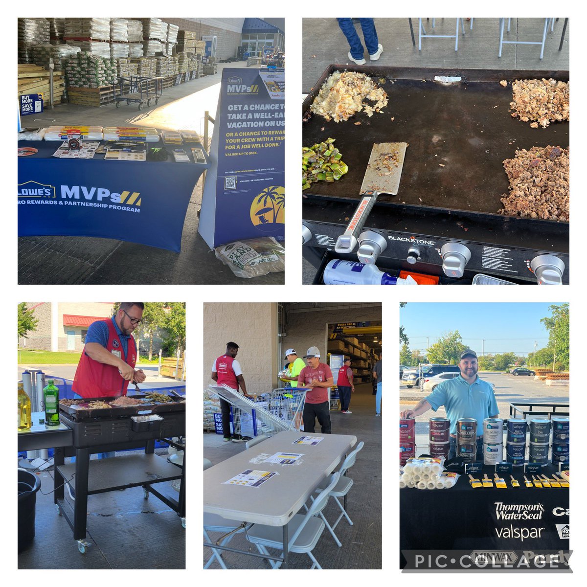 HowieAnderson1's tweet photo. Great Pro MVP lunch today! Cheese steaks, music, and great Pro customers! #promvpbonusdays #1034 @AndrewsP26 @JaneenV_HRBP @cag315 https://t.co/VxfkGJOoEn