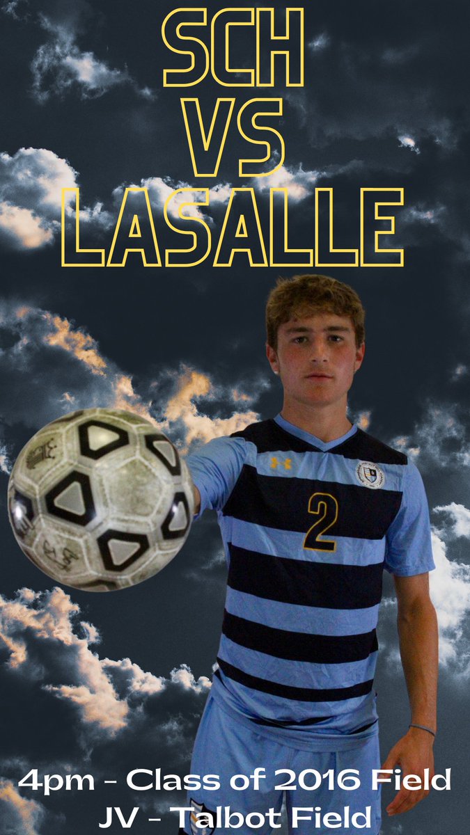 SCHBlueDevils's tweet photo. Good luck to @HillersSoccer vs @LaSalle_Sports today on Class of 2016 field, 4pm! Livestream here: https://t.co/kOU410awr8
#GoBlueDevils #BrotherhoodofBlue 😈⚽️🎉 @DWilsonSCH @ddinkins @PhSportsDigest @TheCHLocal https://t.co/uwYoBAb7sI