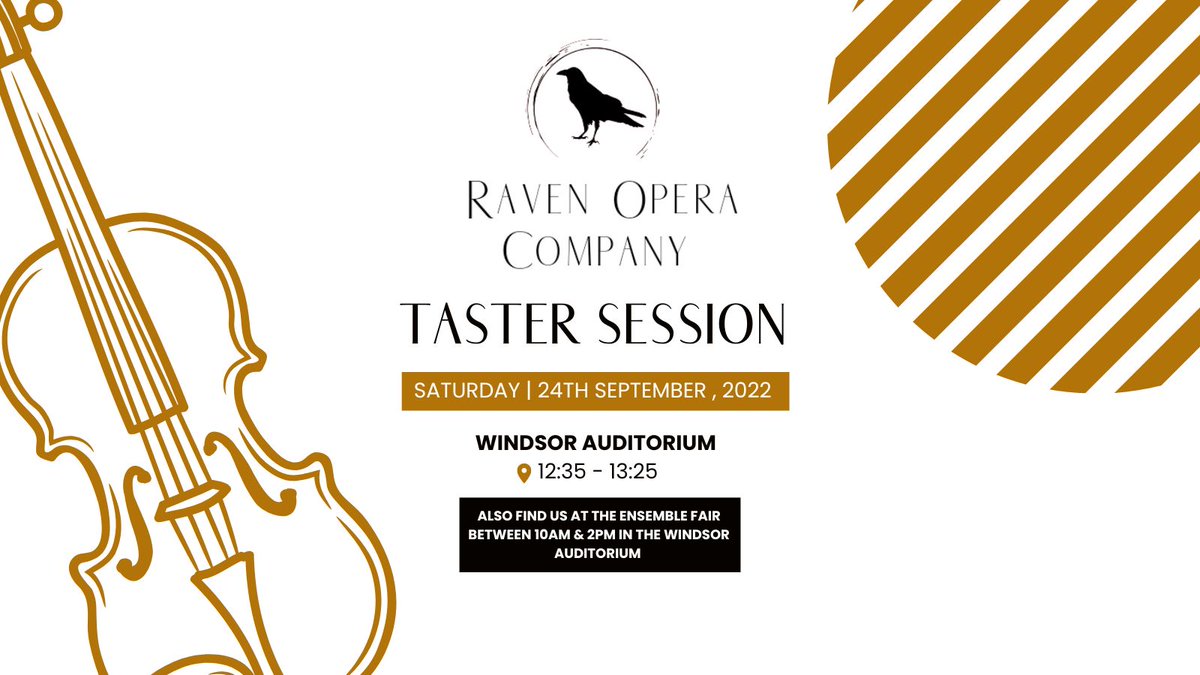 raven_orchestra's tweet photo. Taster Session this Saturday! https://t.co/k6YmAln7Ra