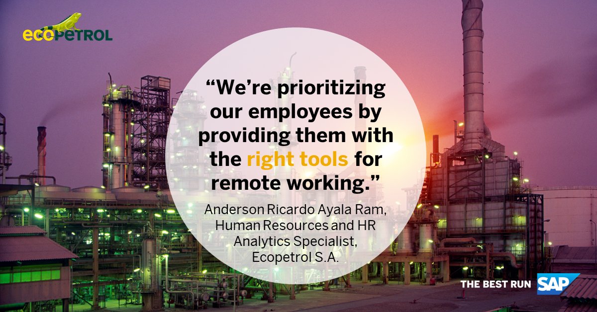 Discover how one of the four main petroleum companies in Latin America and Colombia’s largest, Ecopetrol S.A. leveraged SAP SuccessFactors and DocuSign to stay productive during the challenging time of the pandemic.

Read the full story: imsap.co/6017MnJ6D