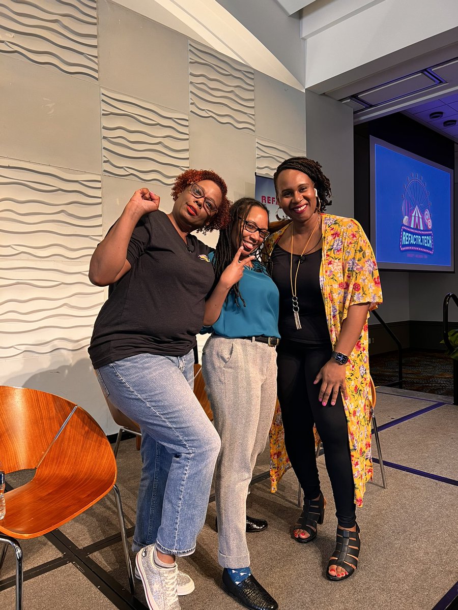 i_am_liberty's tweet image. A throwback to last week at @RefactrTech. Over a decade of growth and transformation in the Atlanta Tech space. @driannavaldivia @ValarieRegas @ericastanley @YolandaMDavis @KimCrayton1 Dr. @csdoctorsister #refactrtech #atlanta #tbt #womenintech #DEI
