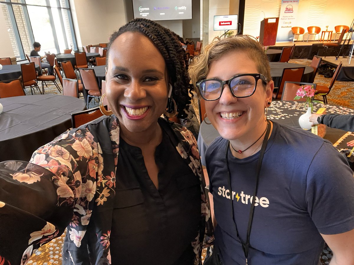 i_am_liberty's tweet image. A throwback to last week at @RefactrTech. Over a decade of growth and transformation in the Atlanta Tech space. @driannavaldivia @ValarieRegas @ericastanley @YolandaMDavis @KimCrayton1 Dr. @csdoctorsister #refactrtech #atlanta #tbt #womenintech #DEI