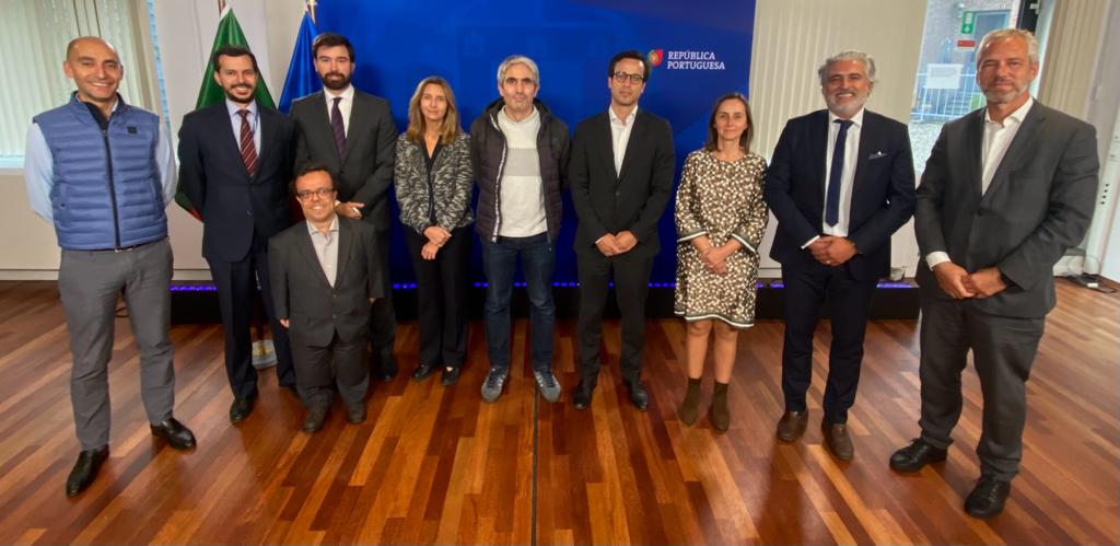 .@ArthurJordao3 from <a href="/ESNAlliance/">Europe Startup Nations Alliance</a> presented today the objectives of ESNA to our team at <a href="/RPPortugalUE/">Portugal na UE 🇵🇹🇪🇺</a> with the participation of Eoghan O’Neill from <a href="/DigitalEU/">Digital EU 🇪🇺</a> <a href="/StartUpEU/">Startup Europe & Innovation Radar</a>. #ESNA follows a declaration signed during the 🇵🇹 Presidency by 26 MS.