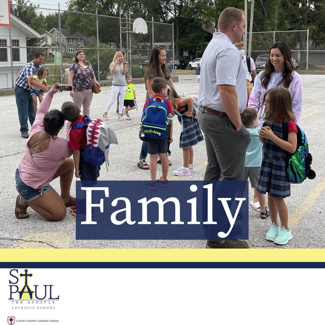 Each child's family is the primary educator of children in math and academics. We encourage family involvement in many parish-wide activities including Home &amp; School association, Middle School Sports League, coaching middle school athletics, Future Club, Homeroom Parents, and ...