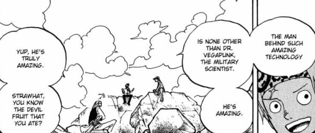 FingersCrossed on X: One Piece 1061 Spoilers . . . It's so crazy to think.  Vegapunk was first explicitly mentioned in chapter 433. That's freaking 628  chapters ago. In 2006! The idea