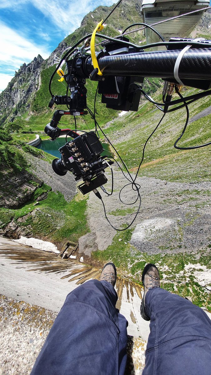 joshforwood's tweet photo. Getting the top down shots whilst filming SuperNatural.
Ironically, this is the exact distance I fell  off the mountain in the background a couple of weeks later!

@RED_Cinema #Wildlife #Filmmaking https://t.co/hRqNerDmsa