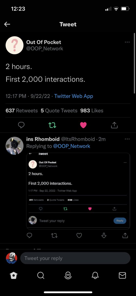 GlorieNFT's tweet photo. @OOP_Network https://t.co/a66yGlE8QK