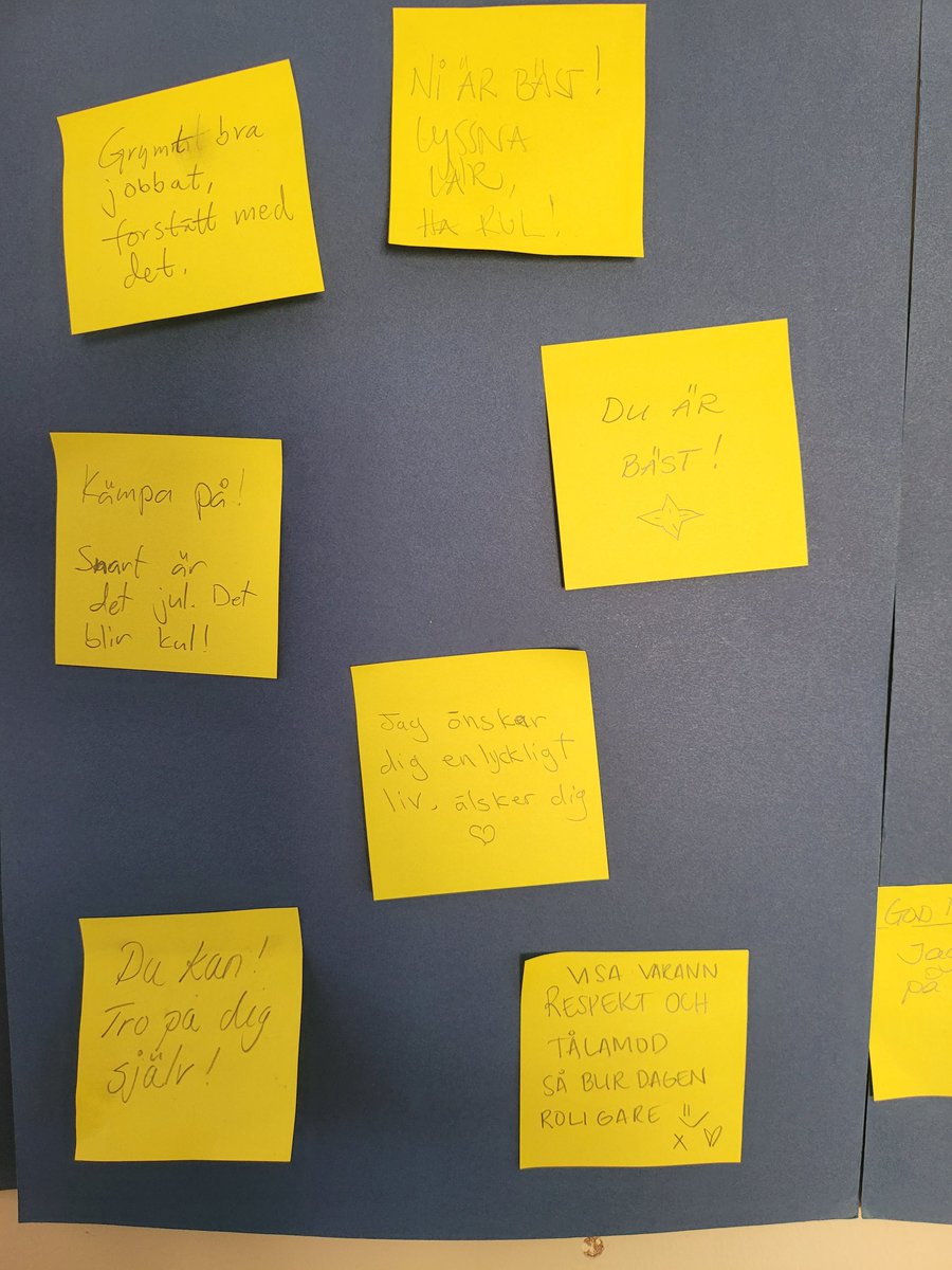 Så fina hälsningar till #eleverna på #högstadiet från föräldrarna efter gårdagskvällens föräldramöte #skola #ideburenskola #rektor