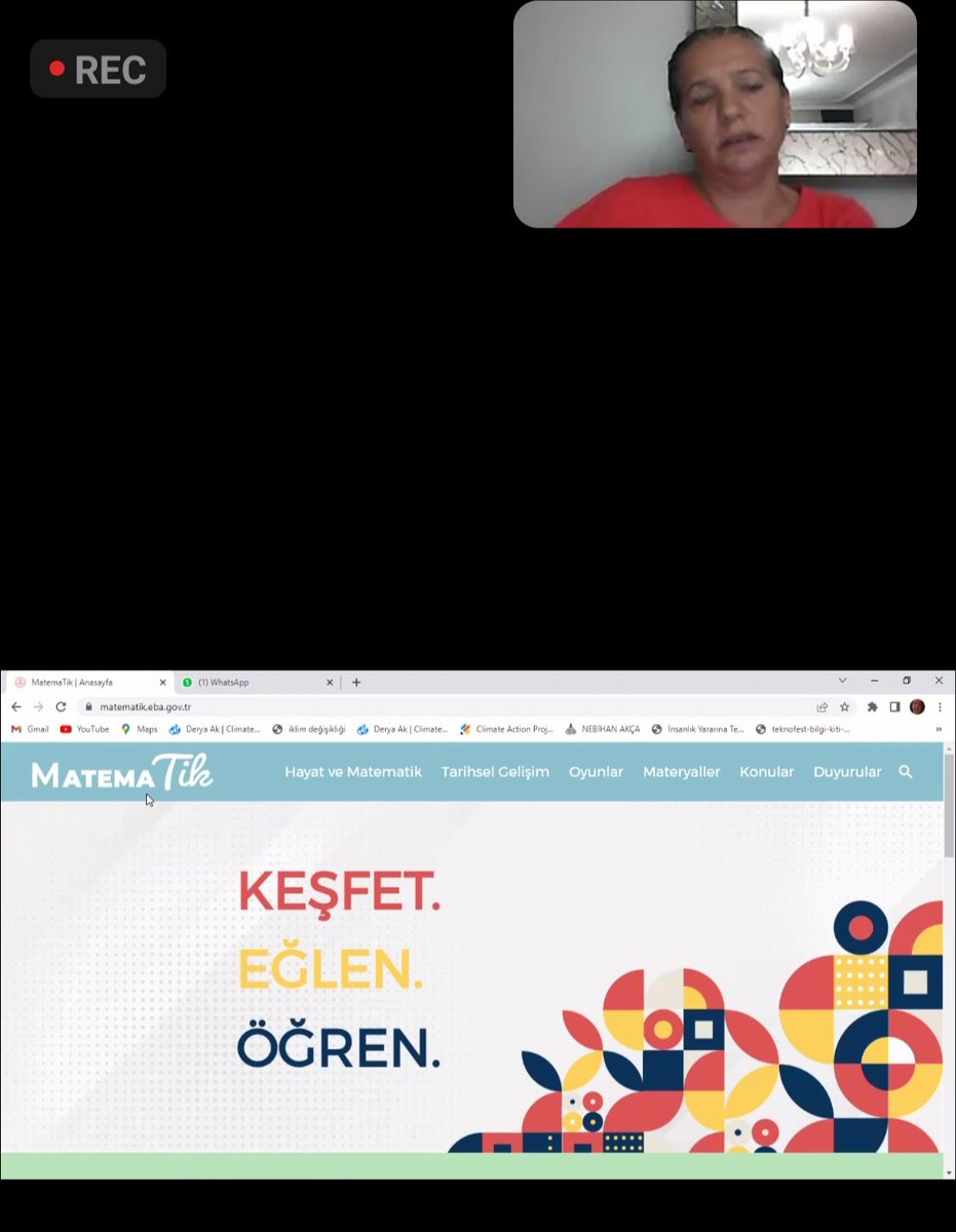 Bakanlığımızca başlatılan matematik Seferberliği kapsamında öğretmen eğitimleri yapılıyor.Bu eğitimlerde Matematik EBA platformu tanıtıldı.Güzel eğitim için <a href="/drycrn/">Derya Erdoğan Ak</a>  öğretmenime teşekkür ederim
<a href="/ademsimsek55/">Adem ŞİMŞEK</a> <a href="/OrhanDEER1/">Orhan DEĞER</a> @Coskunturan05 <a href="/KadirBo02112731/">Kadir Bozkurt</a> 
<a href="/100yilyakakent/">YAKAKENT 100.YIL ILKOKULU</a>