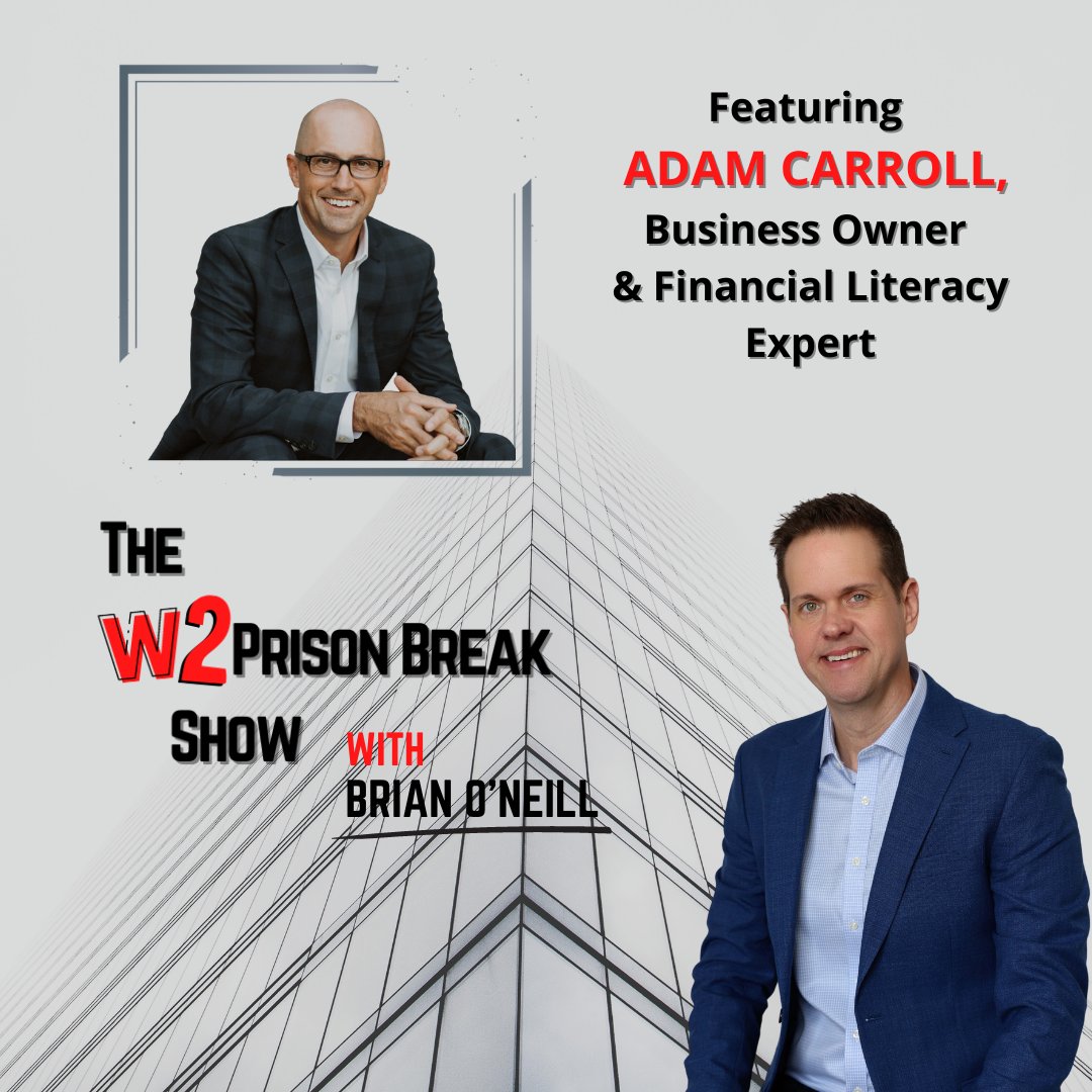 ShredMethod's tweet photo. @adamcarroll had a great conversation with Brian O'Neill on the W2 Prison Break Show. Spreading the word on significantly reducing debt and owning more of your income with The Shred Method™.

https://t.co/VtjFDCcDxy https://t.co/GJt8wLBvx9